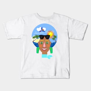 Bulb Head 04: Bibi Holidays Kids T-Shirt